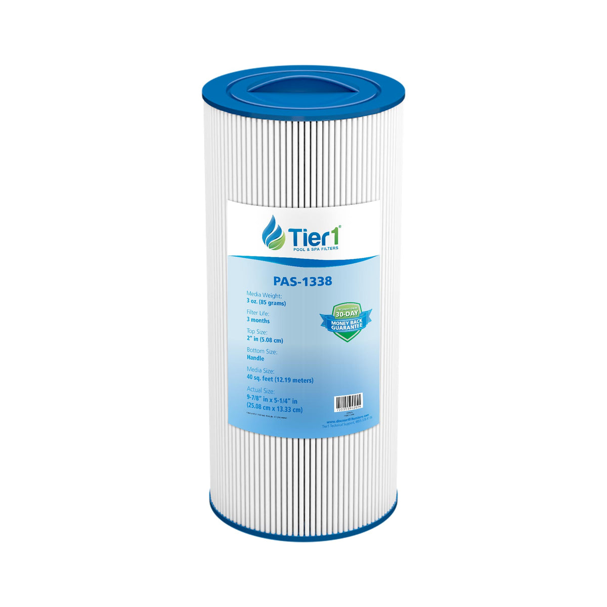 9-7/8 X 5-1/4-Inch Tier1 PAS-1338 Replacement For 6540-723, PJW40SC-F2M, 5CH-402 - WaterFilters.NET