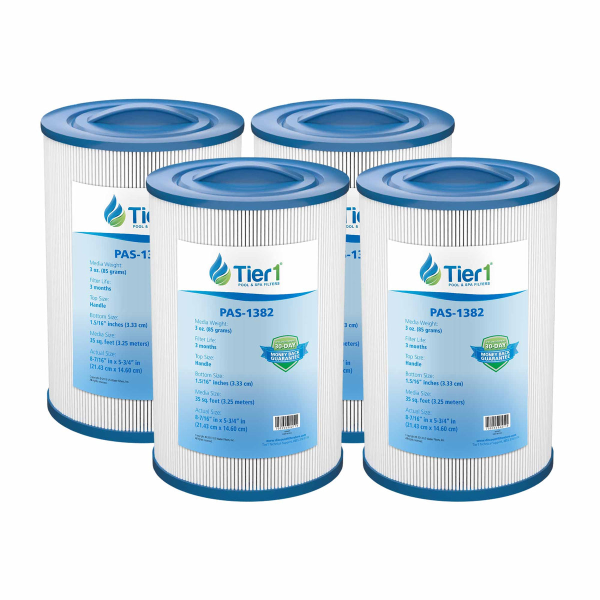 Tier1 PAS-1382 Replacement Pool and Spa Filter - WaterFilters.NET