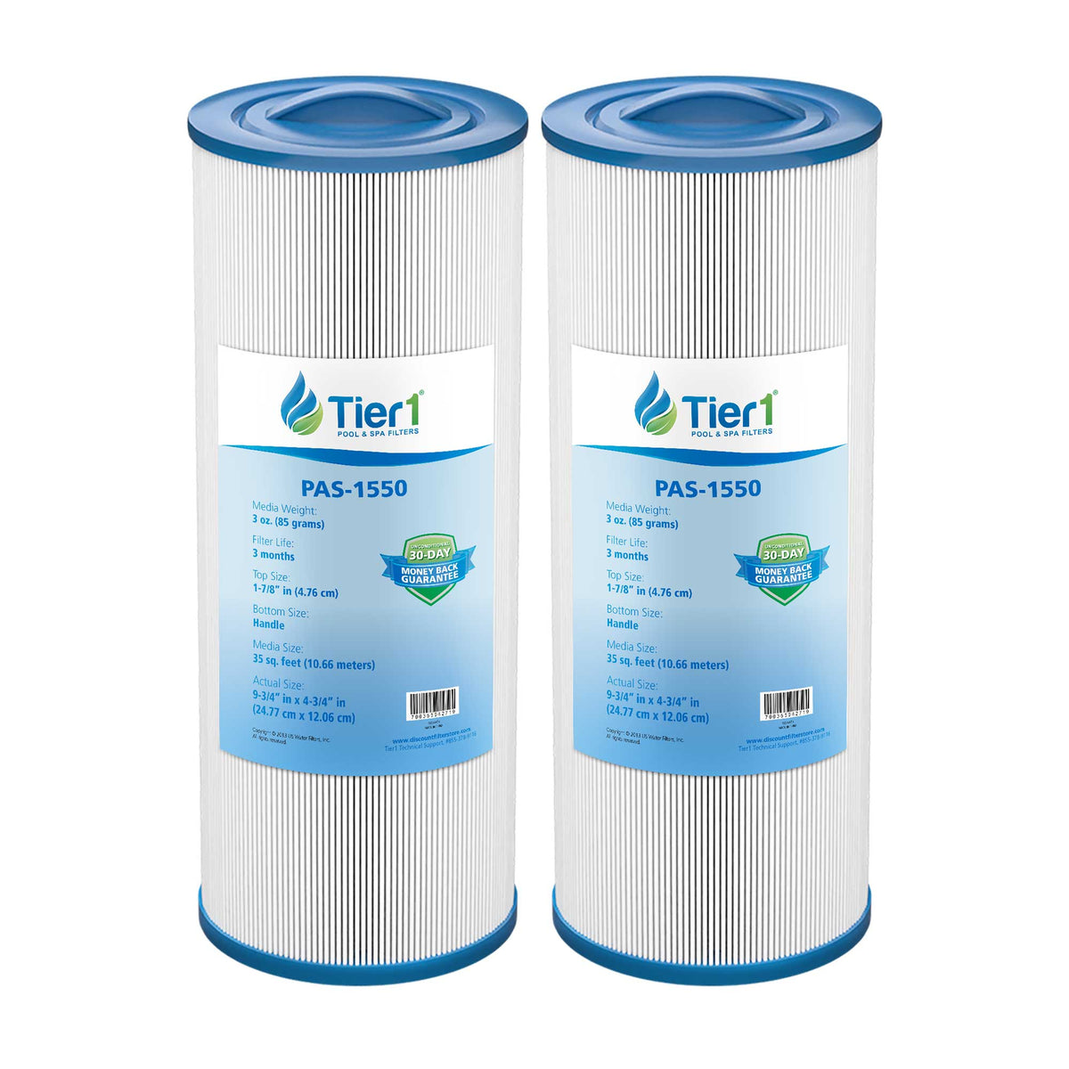 9-3/4 X 4-3/4-Inch Tier1 PAS-1550 Replacement For FL1009 - WaterFilters.NET