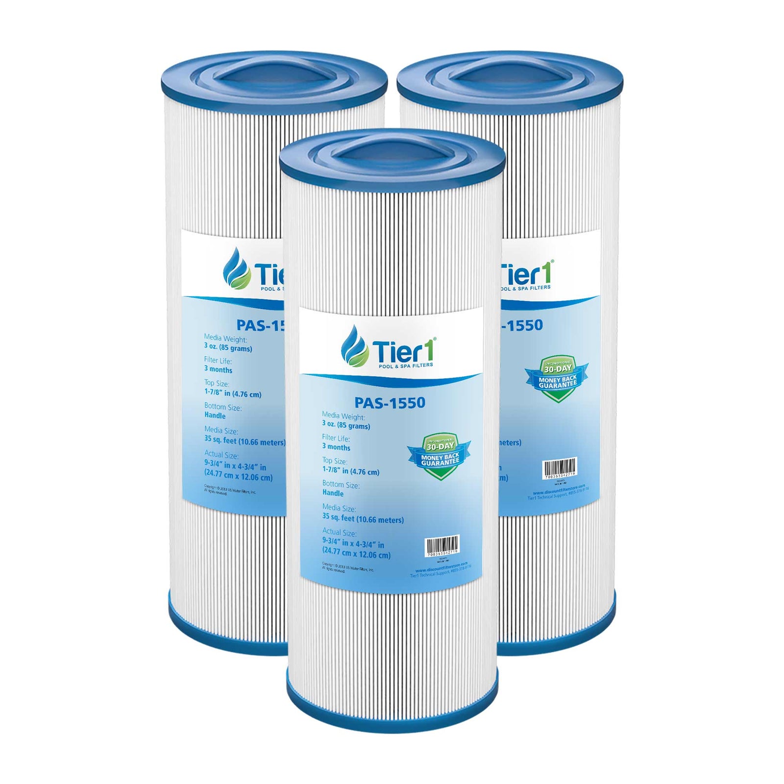 9-3/4 X 4-3/4-Inch Tier1 PAS-1550 Replacement For FL1009 - WaterFilters.NET