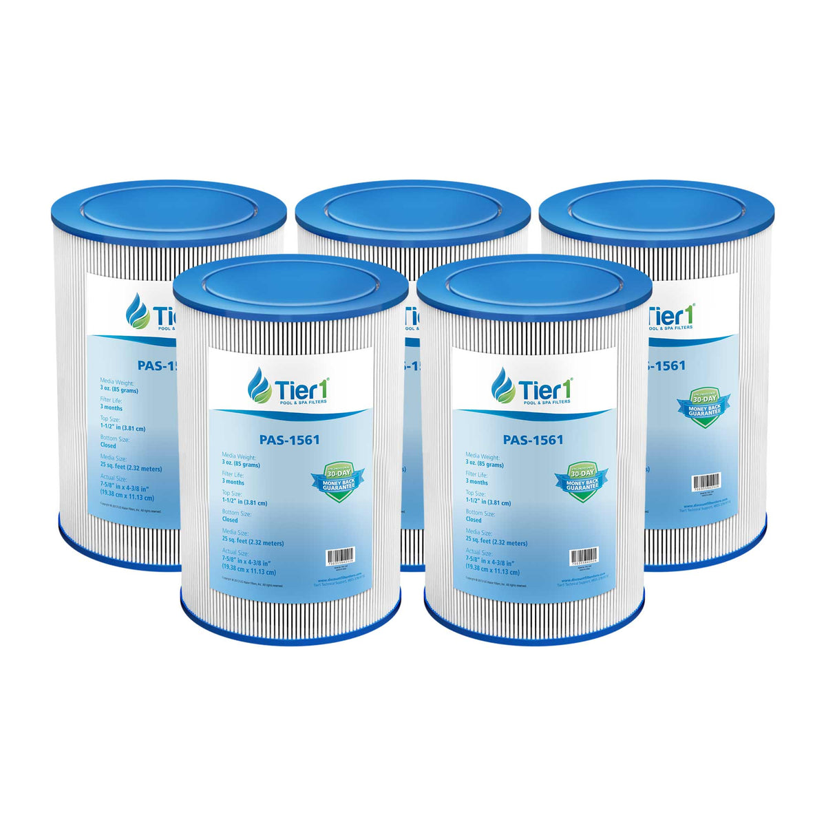 Tier1 PAS-1561 Replacement Pool and Spa Filter - WaterFilters.NET