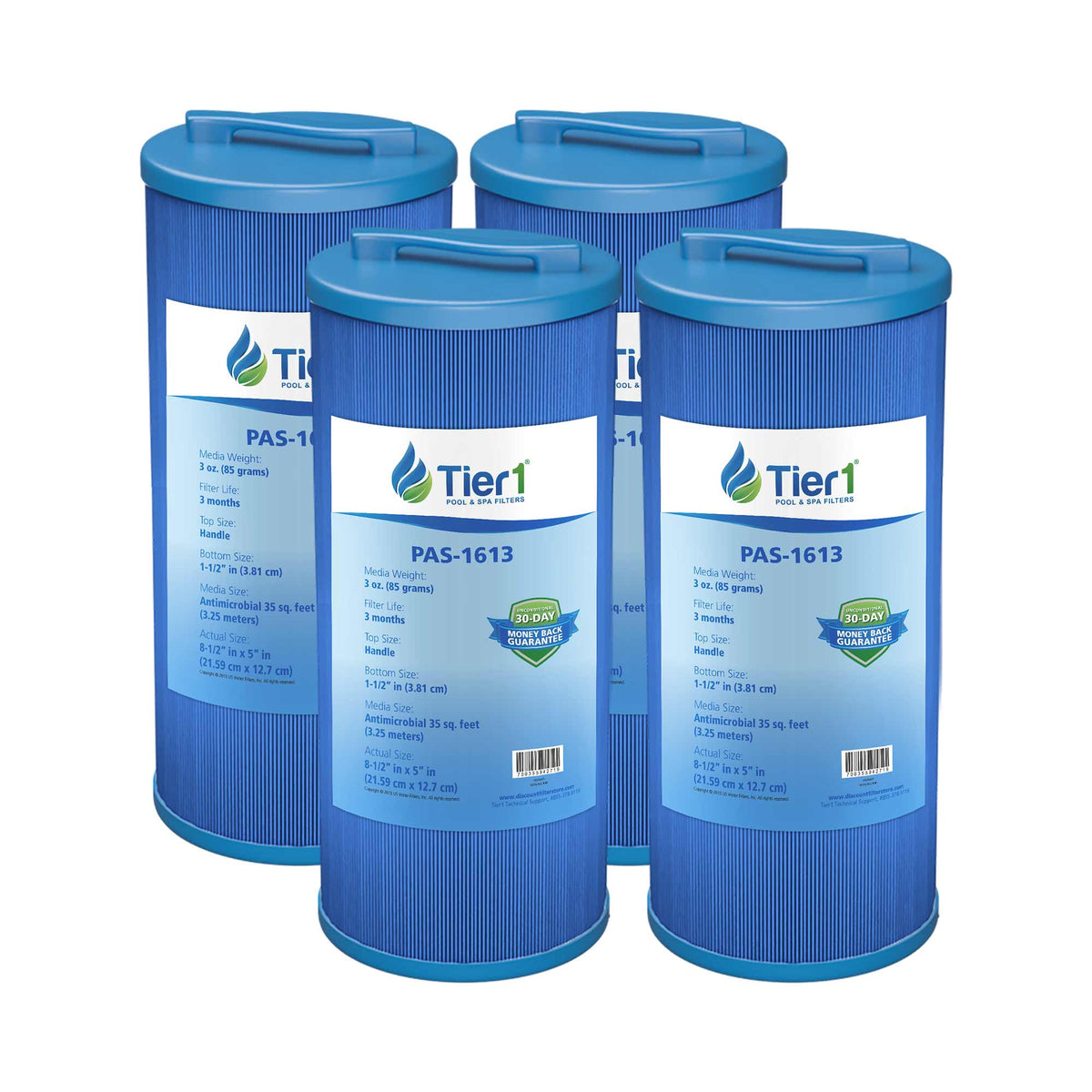 8-1/2 X 5 Inch Tier1 PAS-1613 Replacement For 817-4035 - WaterFilters.NET