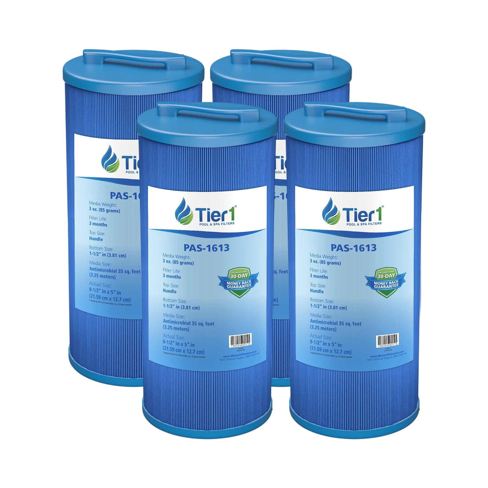 8-1/2 X 5 Inch Tier1 PAS-1613 Replacement For 817-4035 - WaterFilters.NET