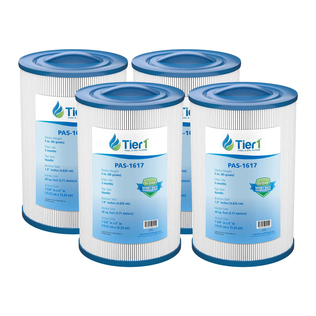 Tier1 Waterway 817-0050 Pool and Spa Filter Replacement - WaterFilters.NET