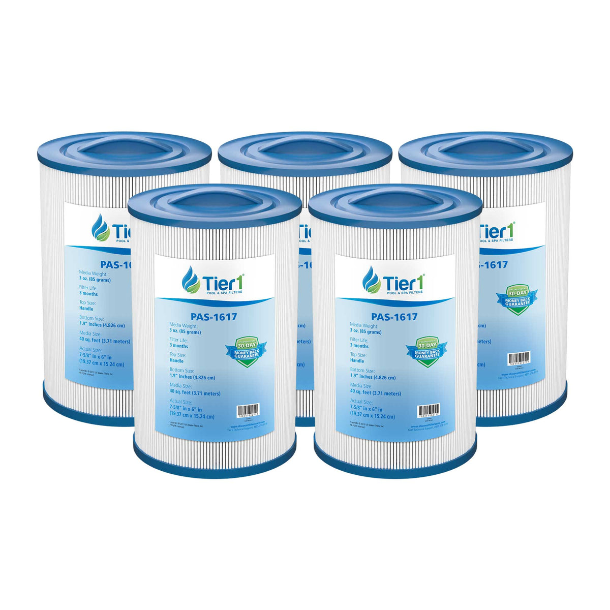 Tier1 Waterway 817-0050 Pool and Spa Filter Replacement - WaterFilters.NET