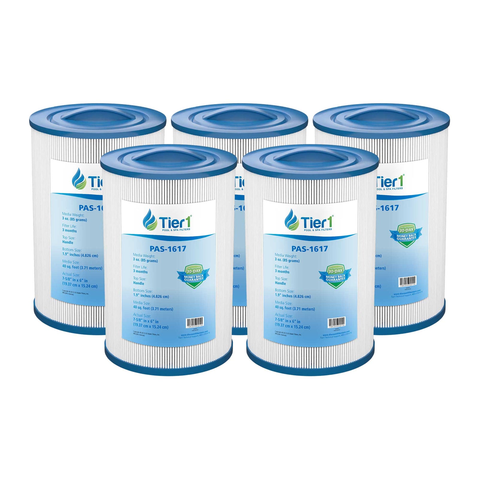 Tier1 Waterway 817-0050 Pool and Spa Filter Replacement - WaterFilters.NET