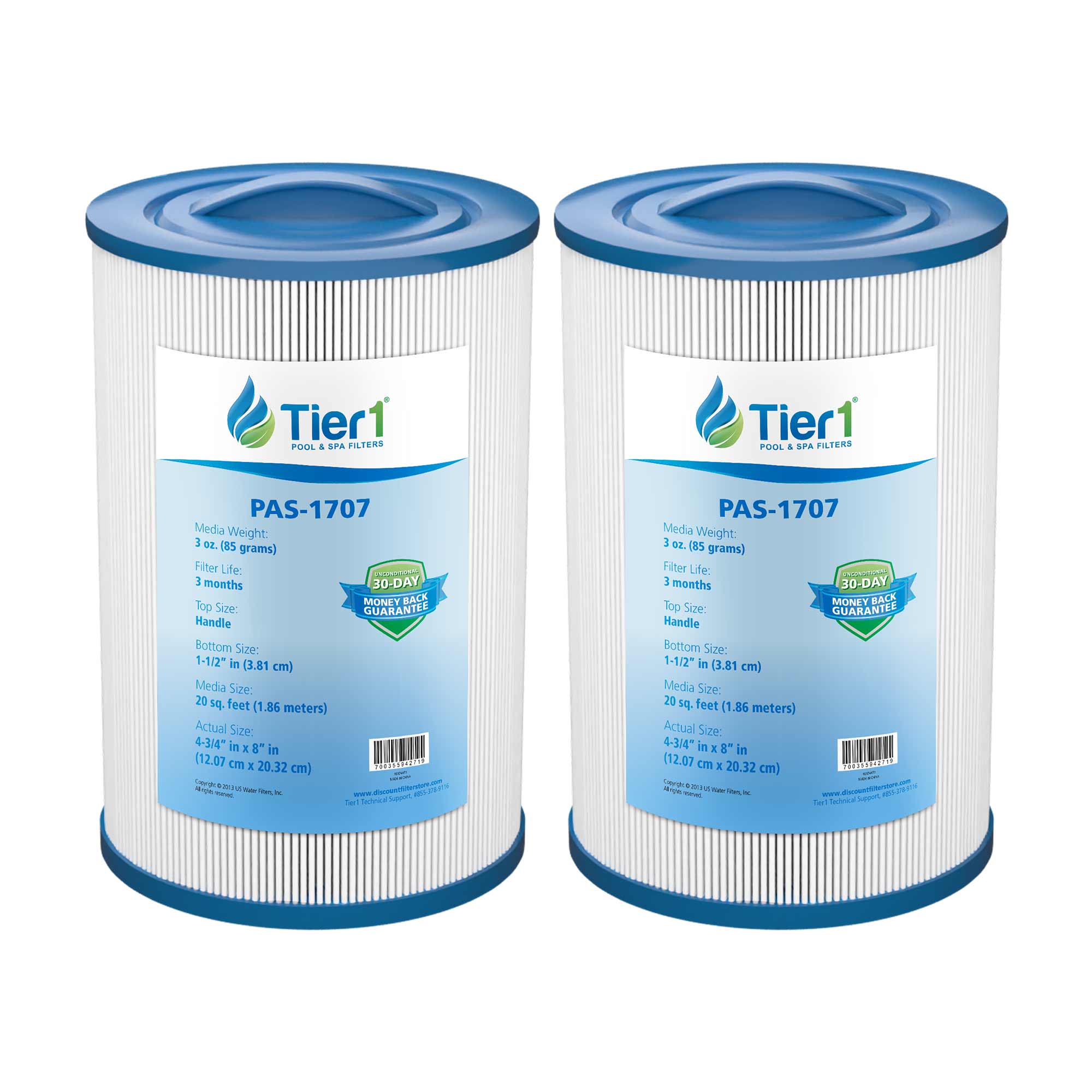 PLEATCO-PSANT20P3 Comparable Replacement filter Cartridge by Tier1 - WaterFilters.NET