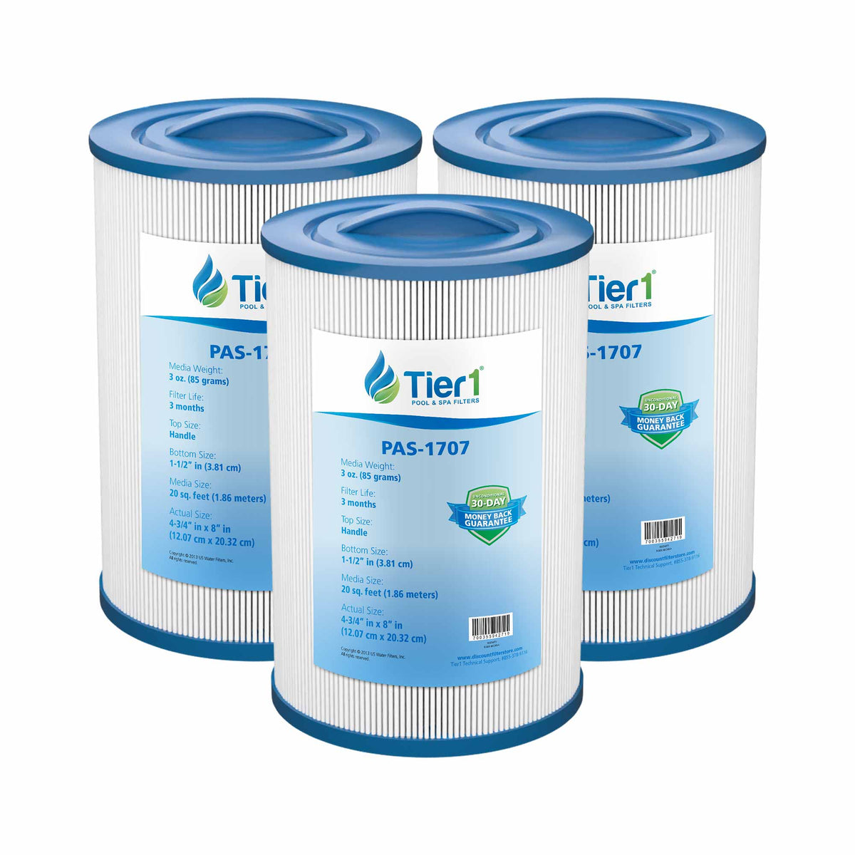 PLEATCO-PSANT20P3 Comparable Replacement filter Cartridge by Tier1 - WaterFilters.NET