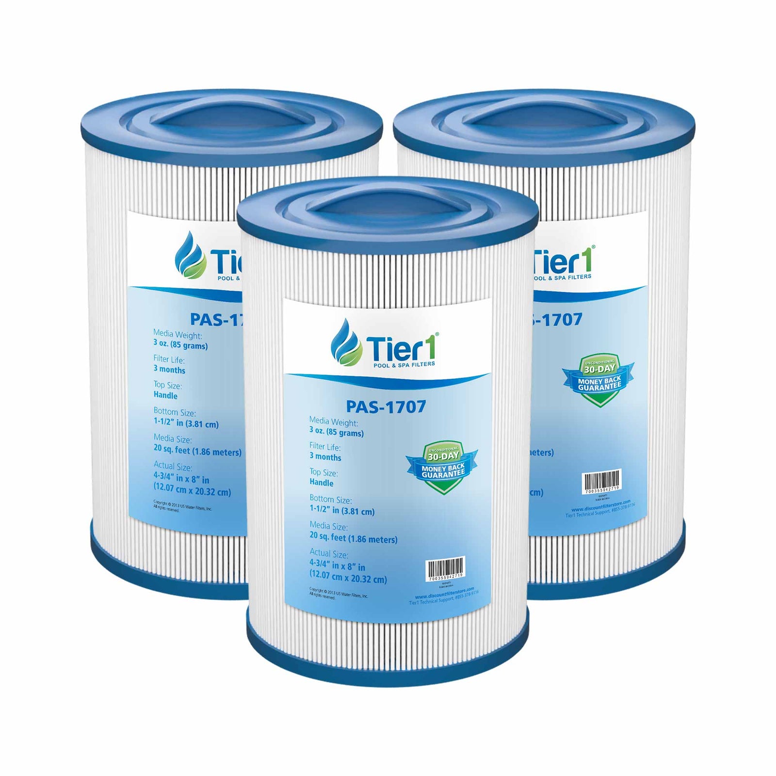 PLEATCO-PSANT20P3 Comparable Replacement filter Cartridge by Tier1 - WaterFilters.NET