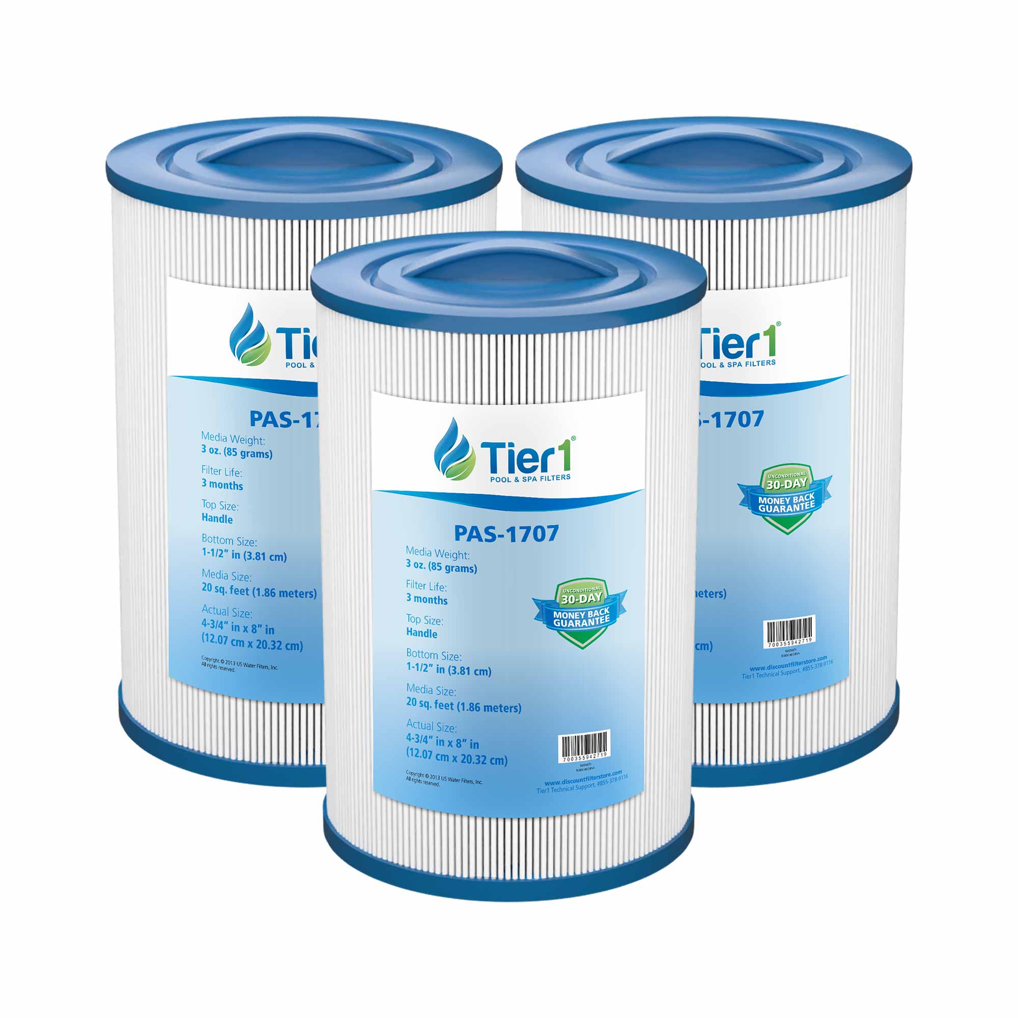 PLEATCO-PSANT20P3 Comparable Replacement filter Cartridge by Tier1 - WaterFilters.NET
