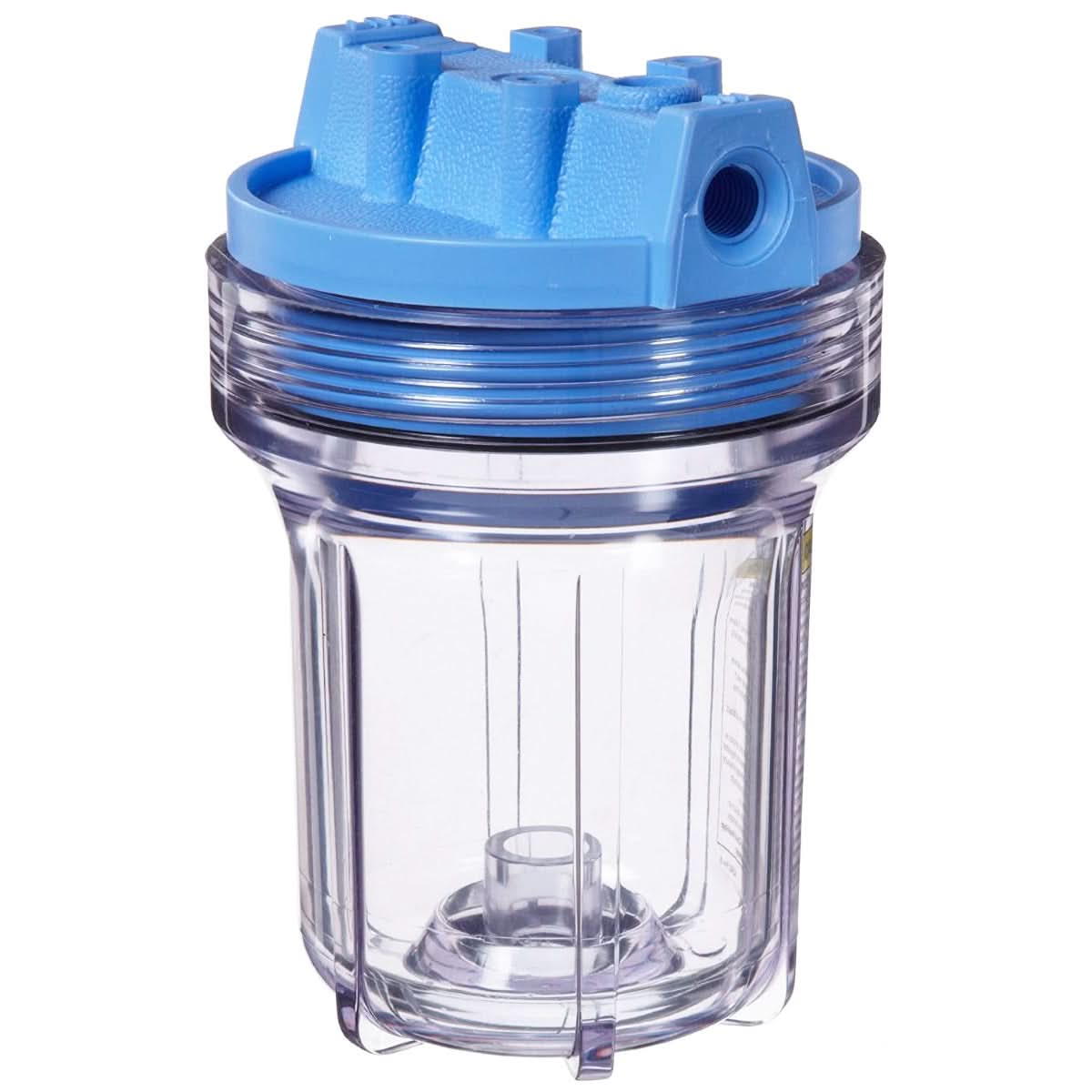 PENTEK 158111 5-Inch Clear Slim Line Filter Housing - WaterFilters.NET