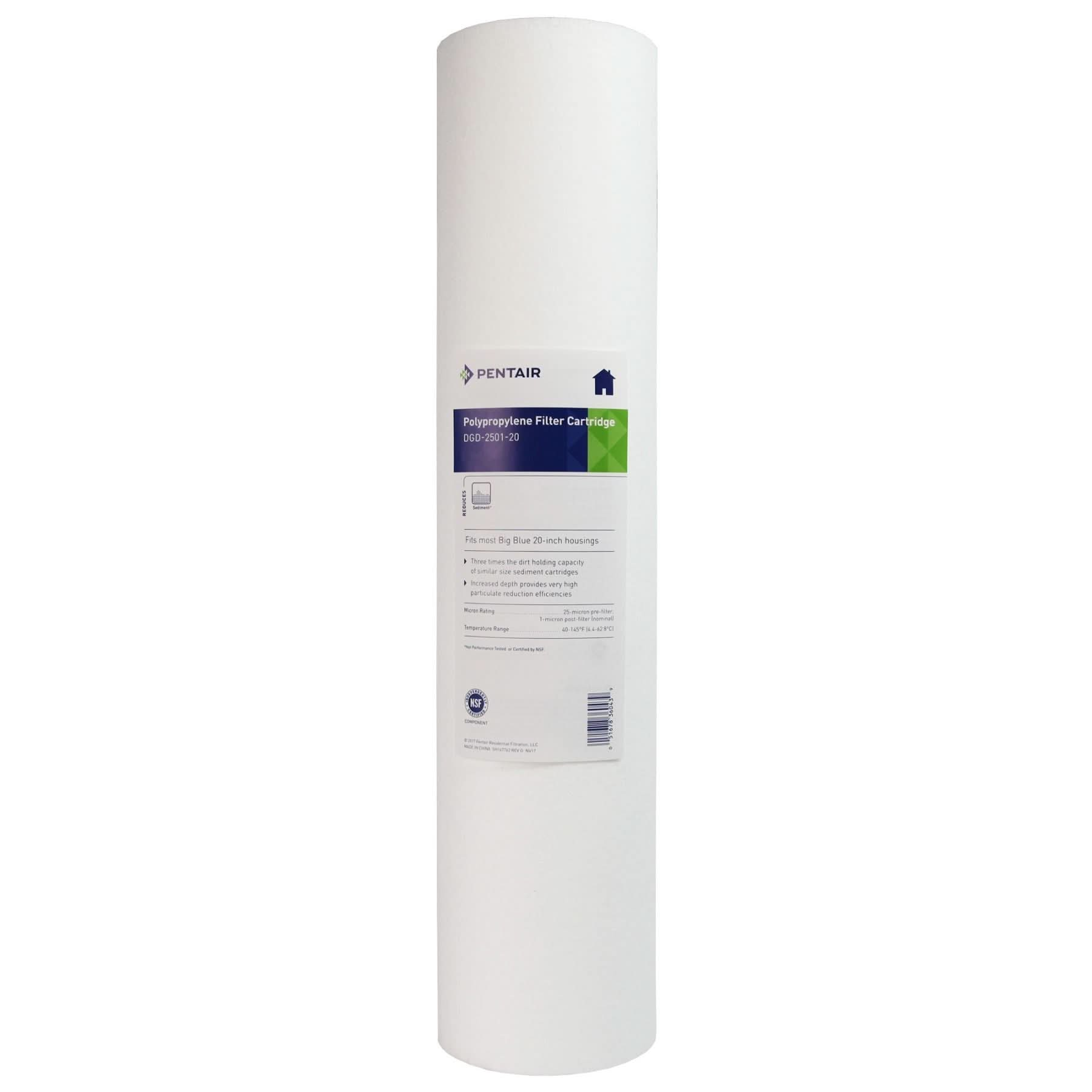 Pentek DGD-2501-20 Sediment Water Filters (20-inch x 4.5-inch)