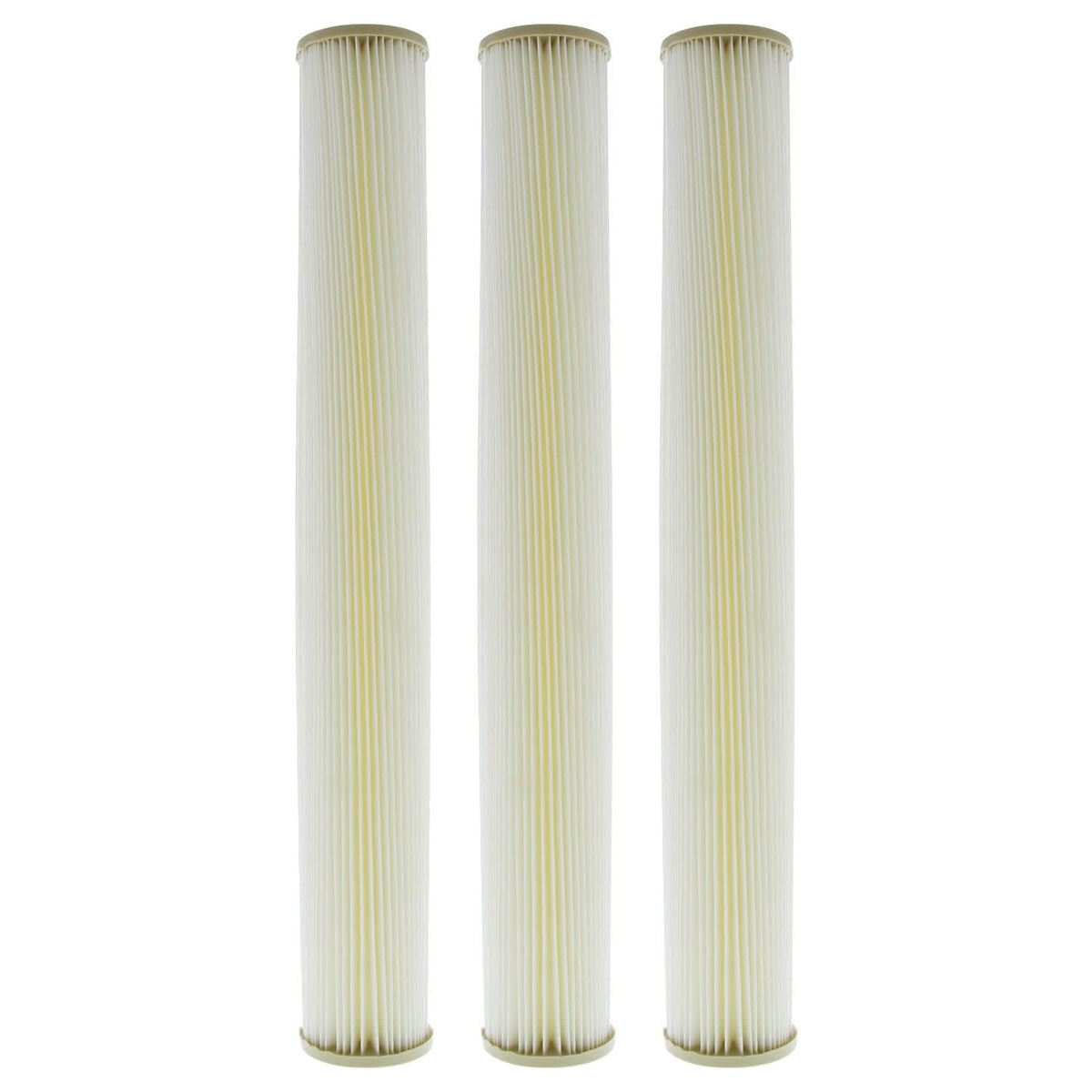 Pentek ECP1-20 Pleated Sediment Water Filters (20-inch x 2-5/8-inch) - WaterFilters.NET