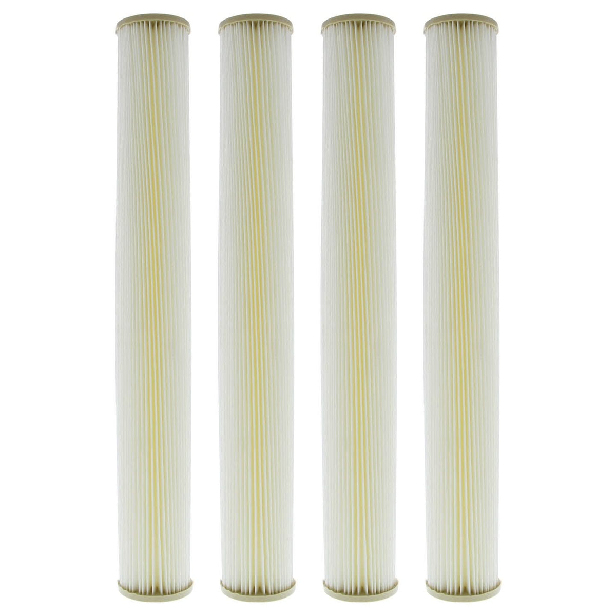 Pentek ECP1-20 Pleated Sediment Water Filters (20-inch x 2-5/8-inch) - WaterFilters.NET