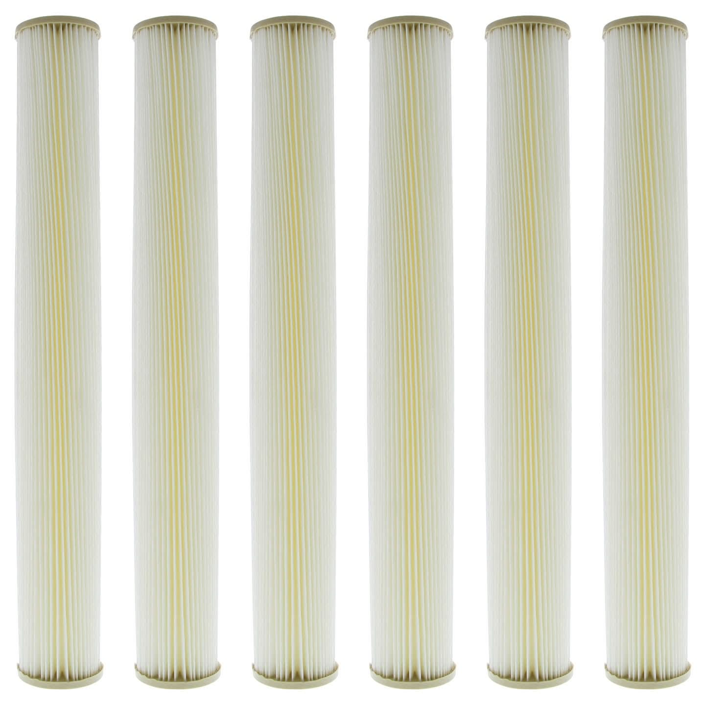 Pentek ECP1-20 Pleated Sediment Water Filters (20-inch x 2-5/8-inch)