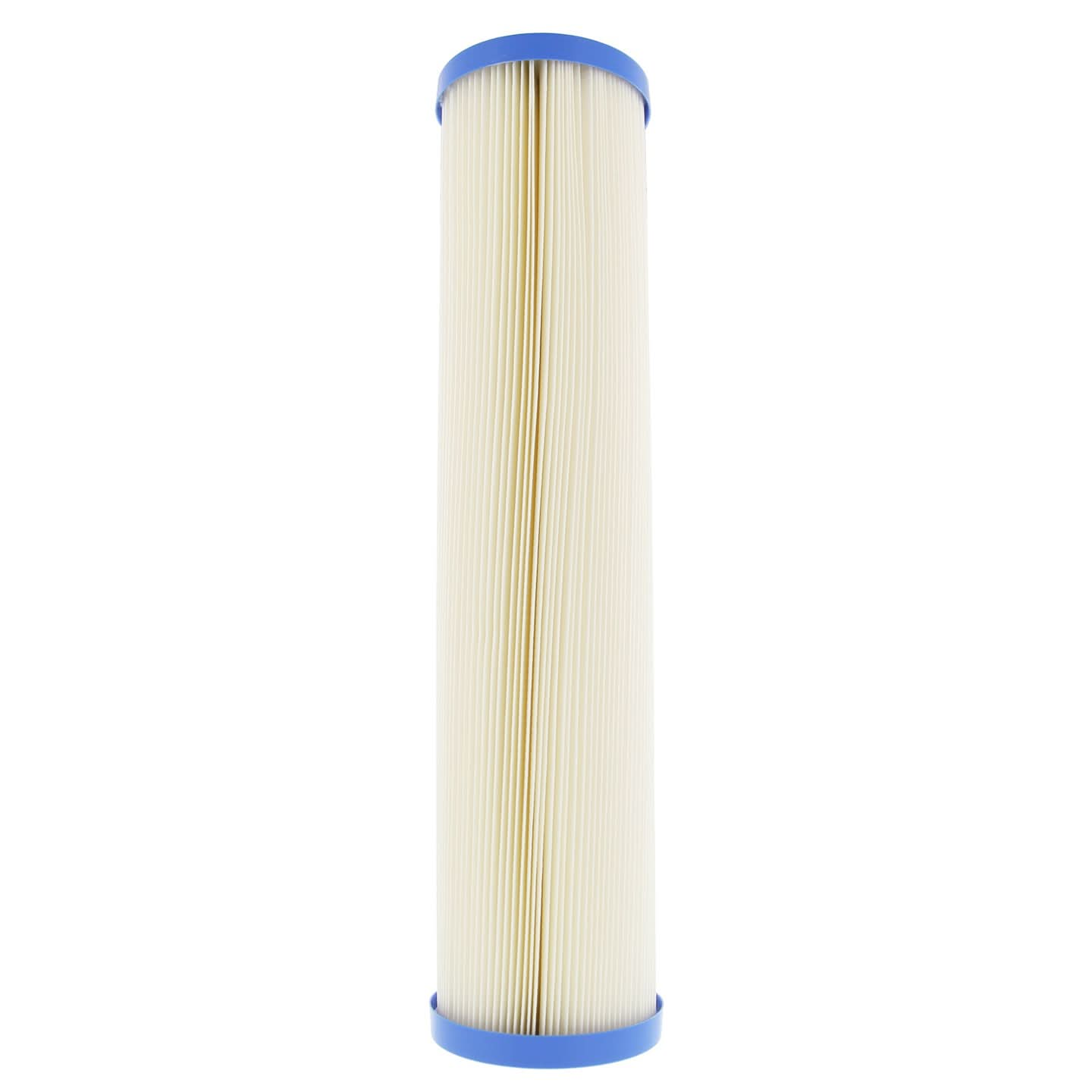 Pentek ECP20-20BB Pleated Sediment Water Filters (20-inch x 4-1/2-inch) (Front No Label)