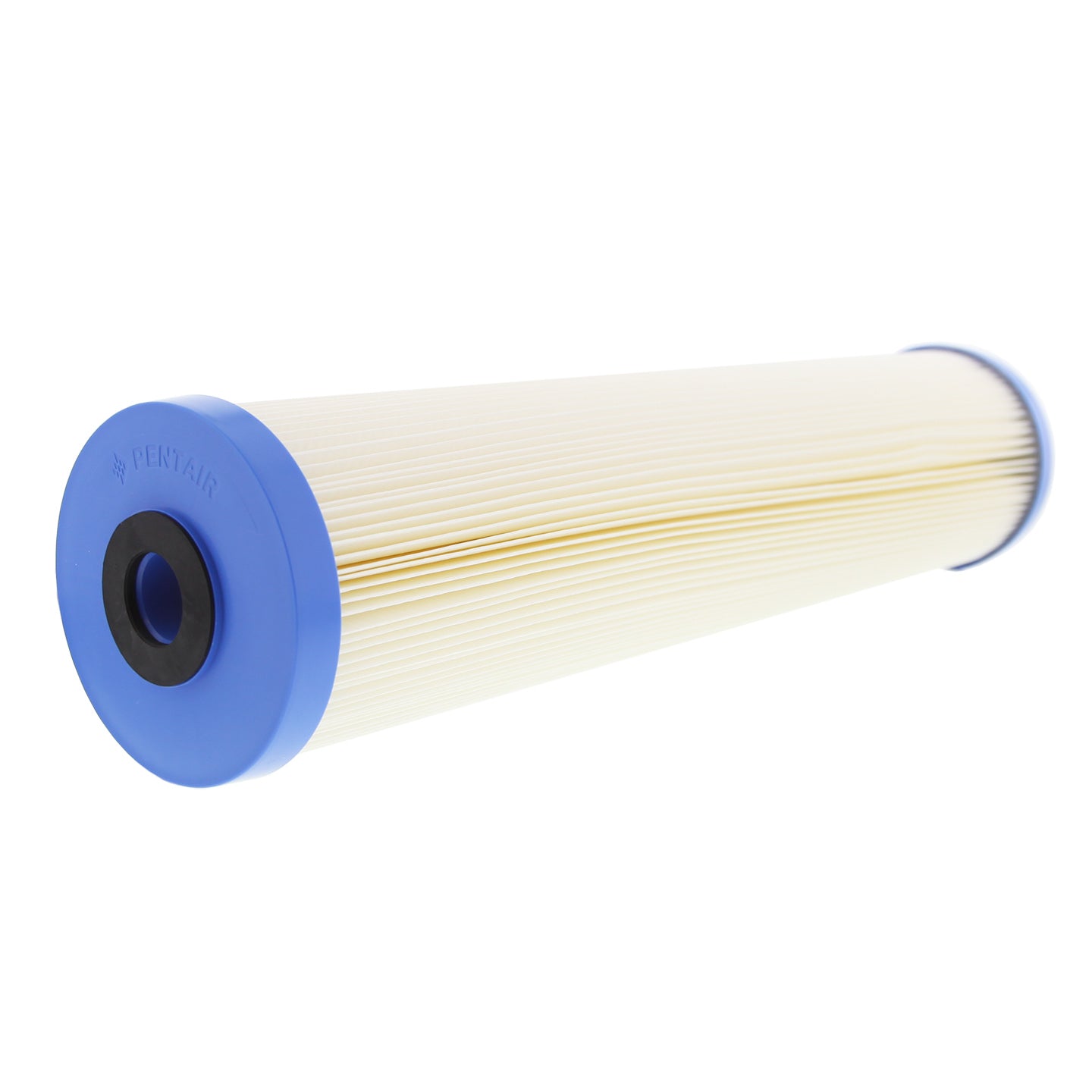 Pentek ECP20-20BB Pleated Sediment Water Filters (20-inch x 4-1/2-inch) (Side Two Top View)
