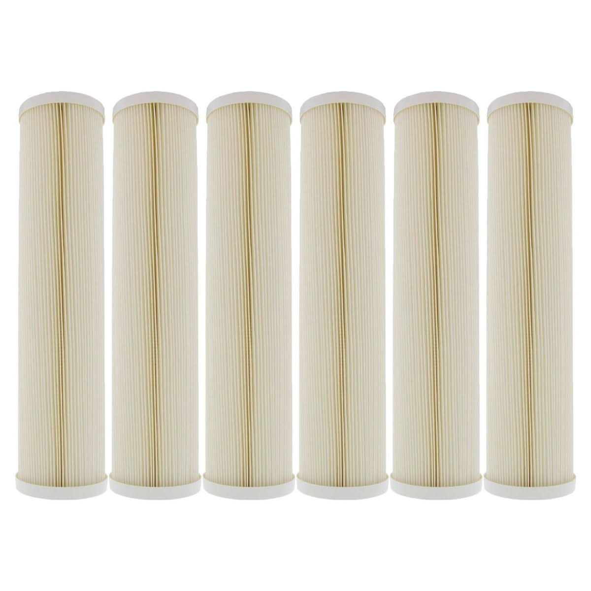 Pentek ECP5-20BB Pleated Sediment Water Filters (20-inch x 4-1/2-inch)