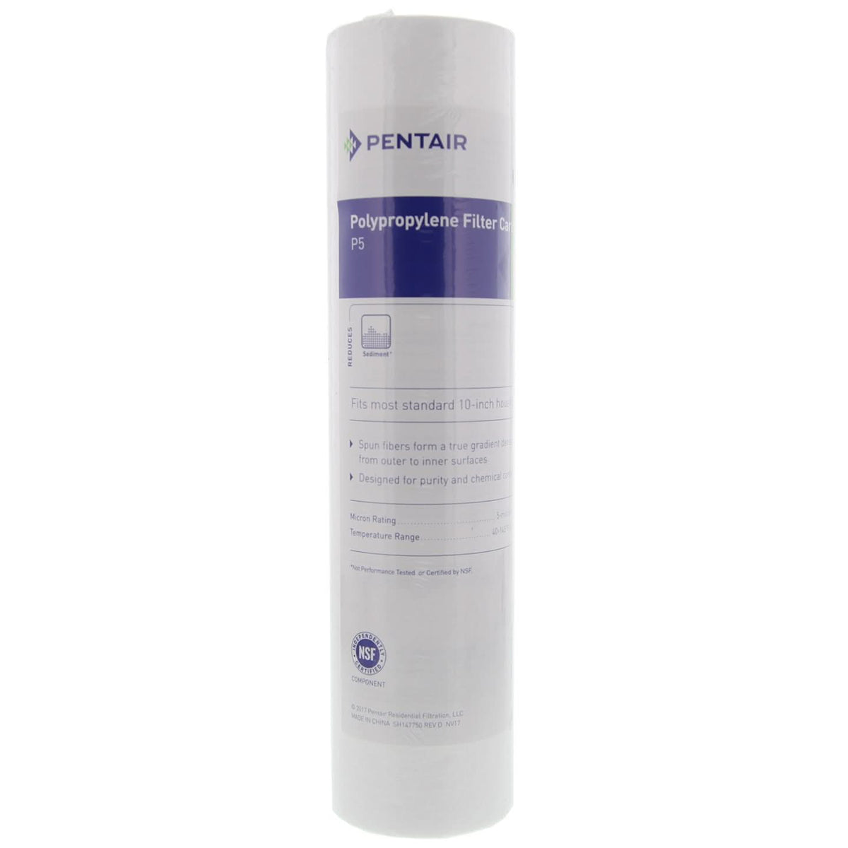 Pentek P5 Sediment Water Filter (9-3/4-inch x 2-3/8-inch) - WaterFilters.NET