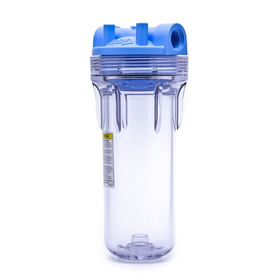 Pentek 3G-STANDARD-CLEAR-34-PR10 Whole House Standard 10 inch Filter Housing - WaterFilters.NET