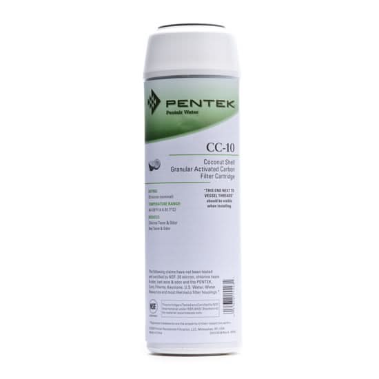 Pentek CC-10 Coconut Carbon Drinking Water Filters (9.75-inch x 2.875-inch) - WaterFilters.NET