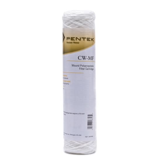 Pentek CW-MF String-Wound Water Filter (9-7/8-inch x 2-1/4-inch; Sold Individually) - WaterFilters.NET