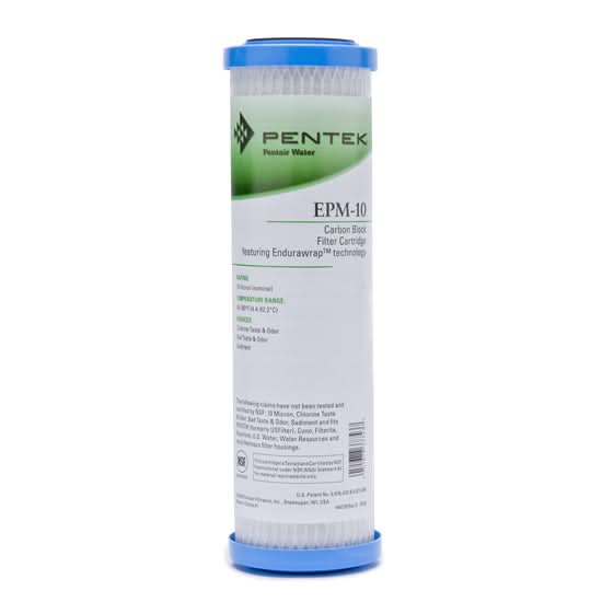 Pentek EPM-10 Carbon Block Water Filter (9-3/4-inch x 2-7/8-inch) - WaterFilters.NET