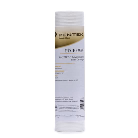 Pentek PD-10-934 Sediment Water Filter (Sold Individually) - WaterFilters.NET