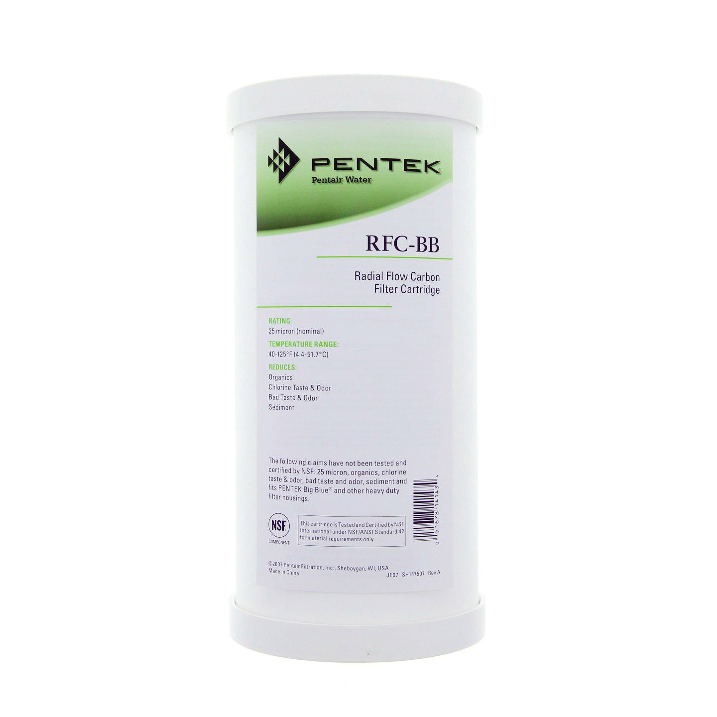 Pentek RFC-BB Whole House Filter Replacement Cartridge