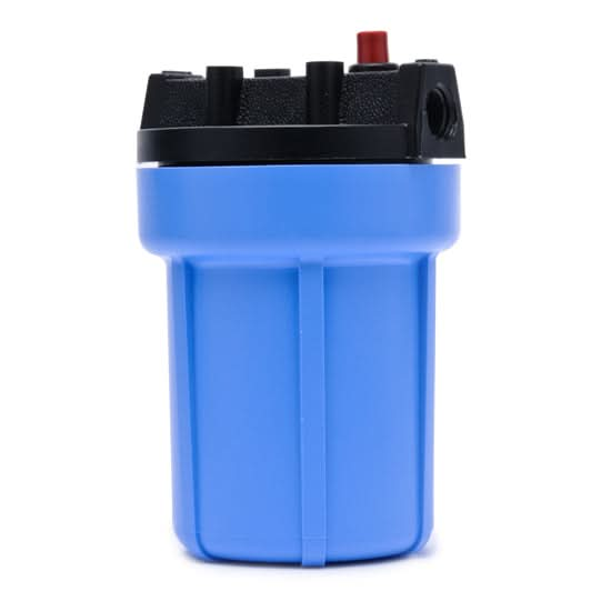 Pentek 158002 3/8-Inch #5 Blue/Black Water Filter Housing w/ Pressure Release