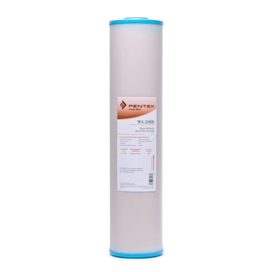 Pentek WS-20BB Water Softening Filter (20-inch x 4.5-inch) - WaterFilters.NET