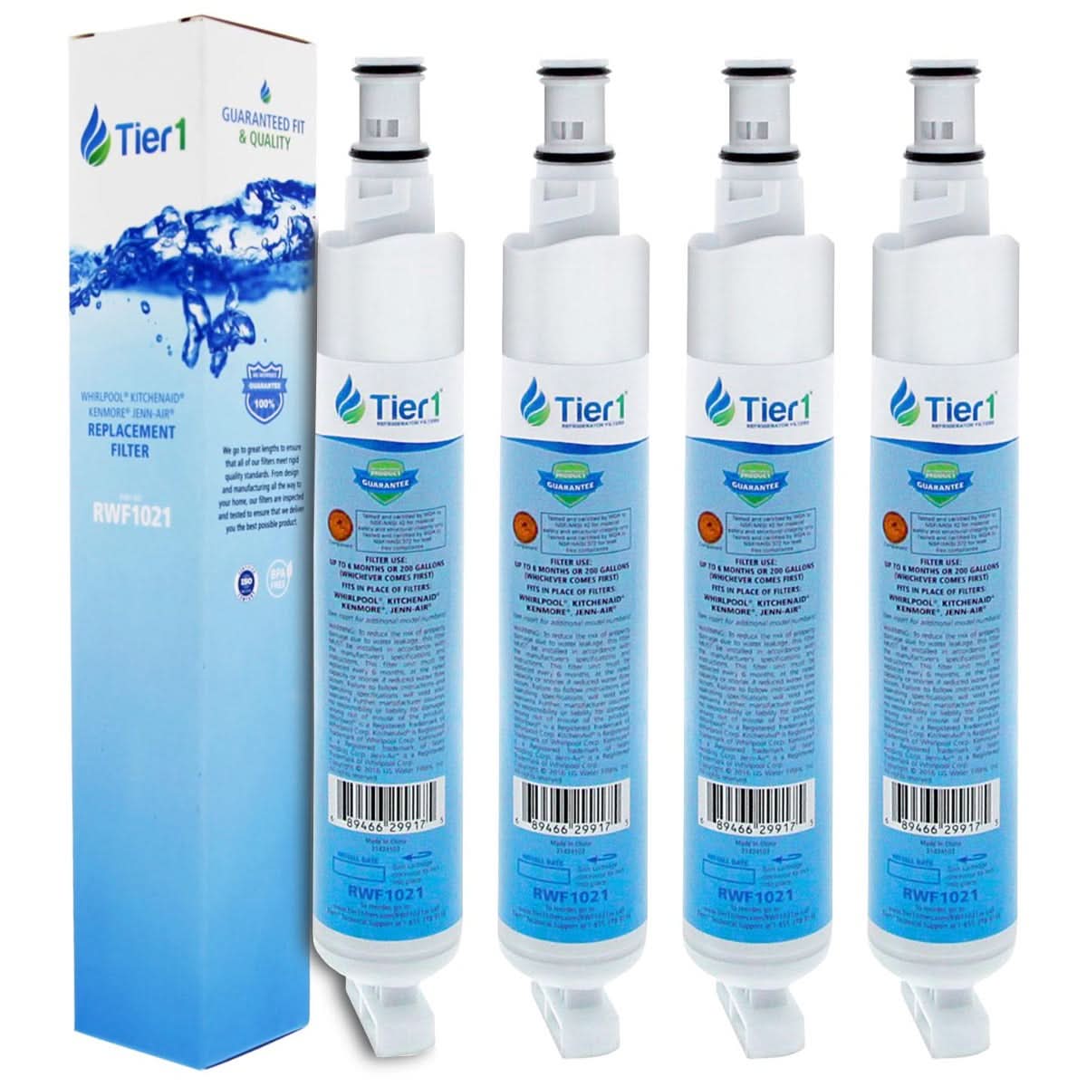 Tier1 EveryDrop EDR6D1 Whirlpool 4396701 Refrigerator Water Filter Replacement Comparable - WaterFilters.NET
