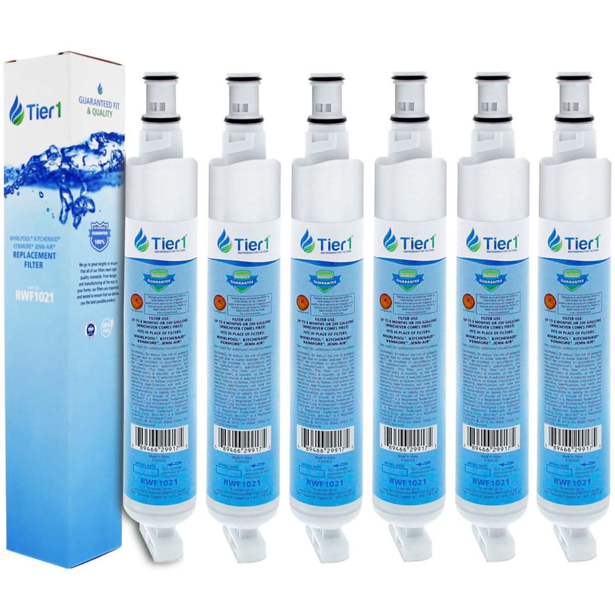 Tier1 EveryDrop EDR6D1 Whirlpool 4396701 Refrigerator Water Filter Replacement Comparable - WaterFilters.NET