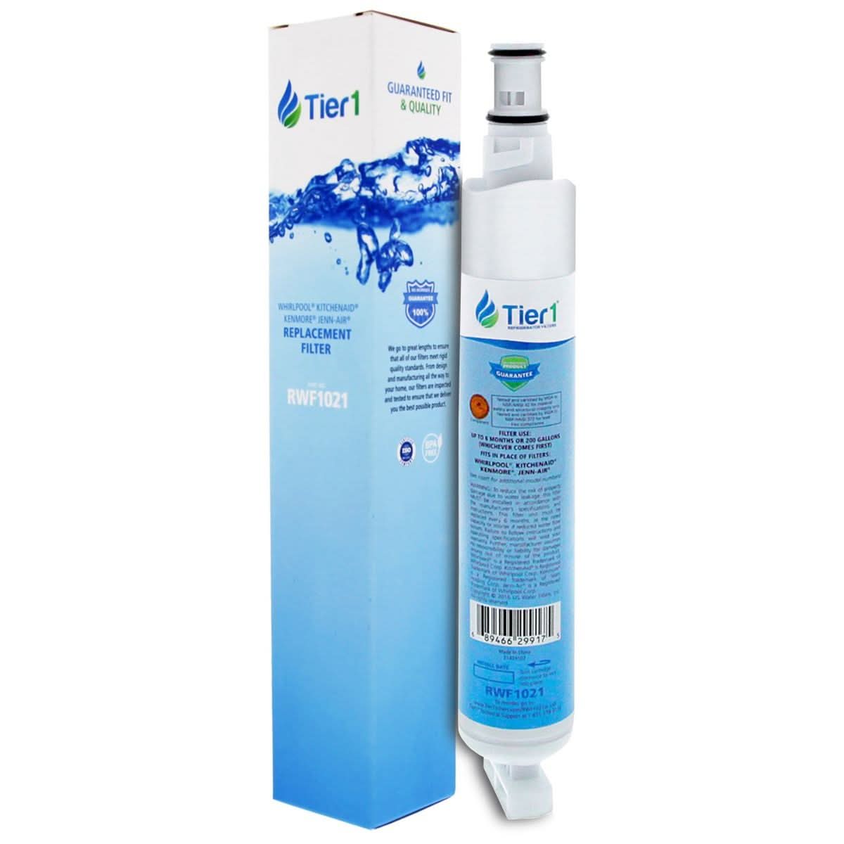 Tier1 EveryDrop EDR6D1 Whirlpool 4396701 Refrigerator Water Filter Replacement Comparable - WaterFilters.NET