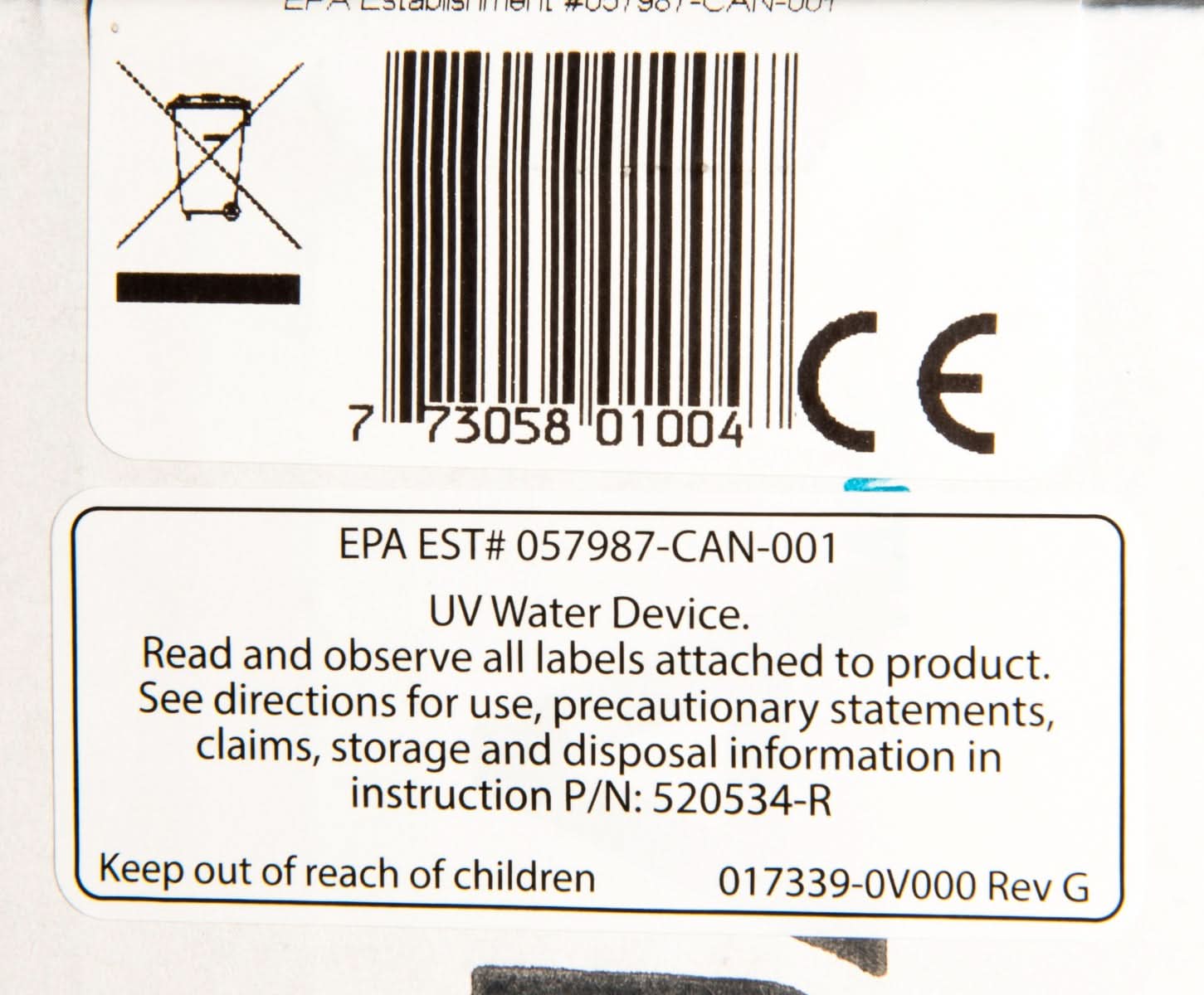 Viqua Replacement UV Lamp S320RL-HO - WaterFilters.NET