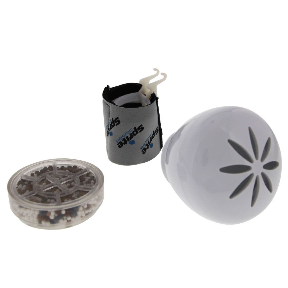 Sprite BB-WH Filtered Bath Ball - White - WaterFilters.NET