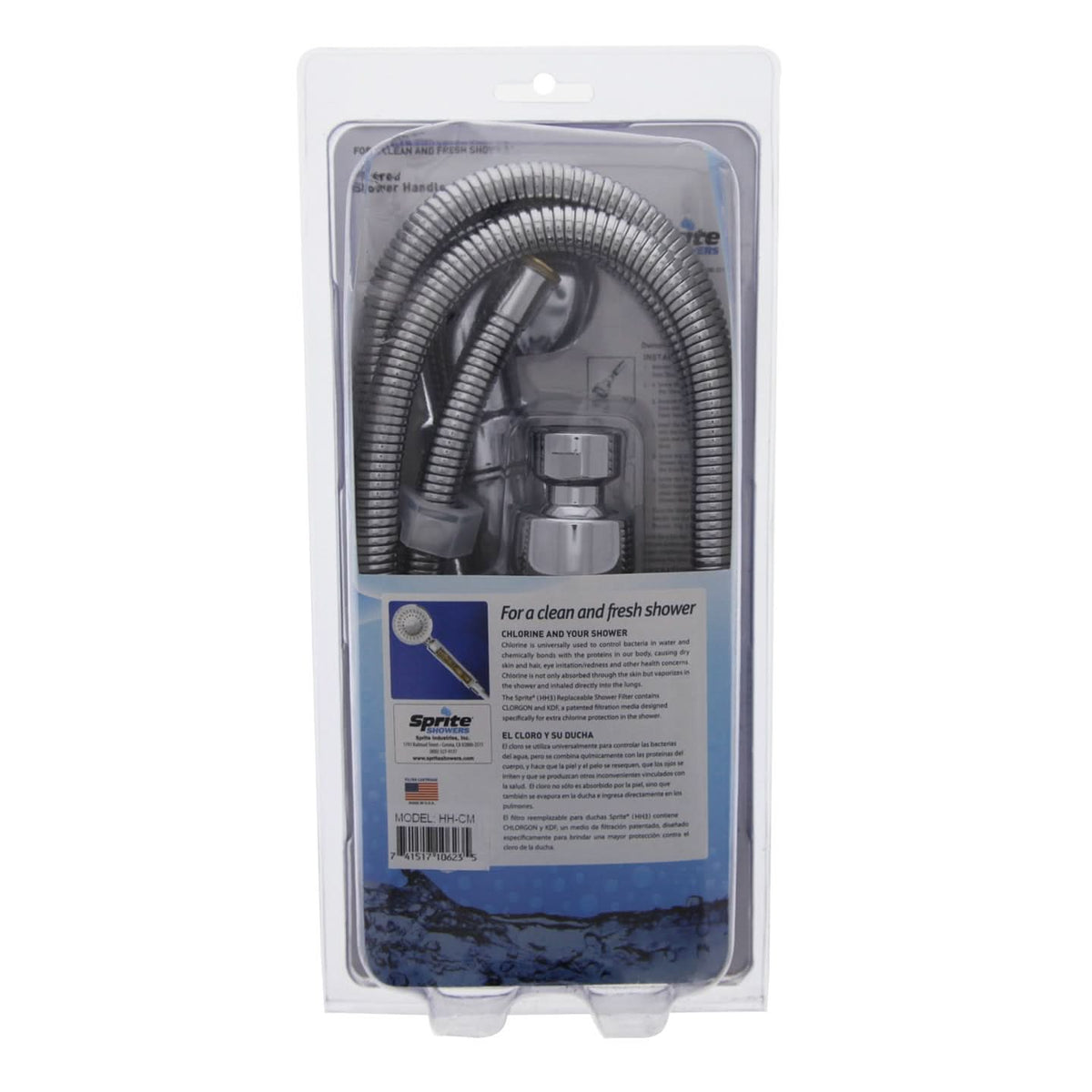 Sprite HH-CM Original Hand-Held 3-Setting Filtered Shower Head - WaterFilters.NET