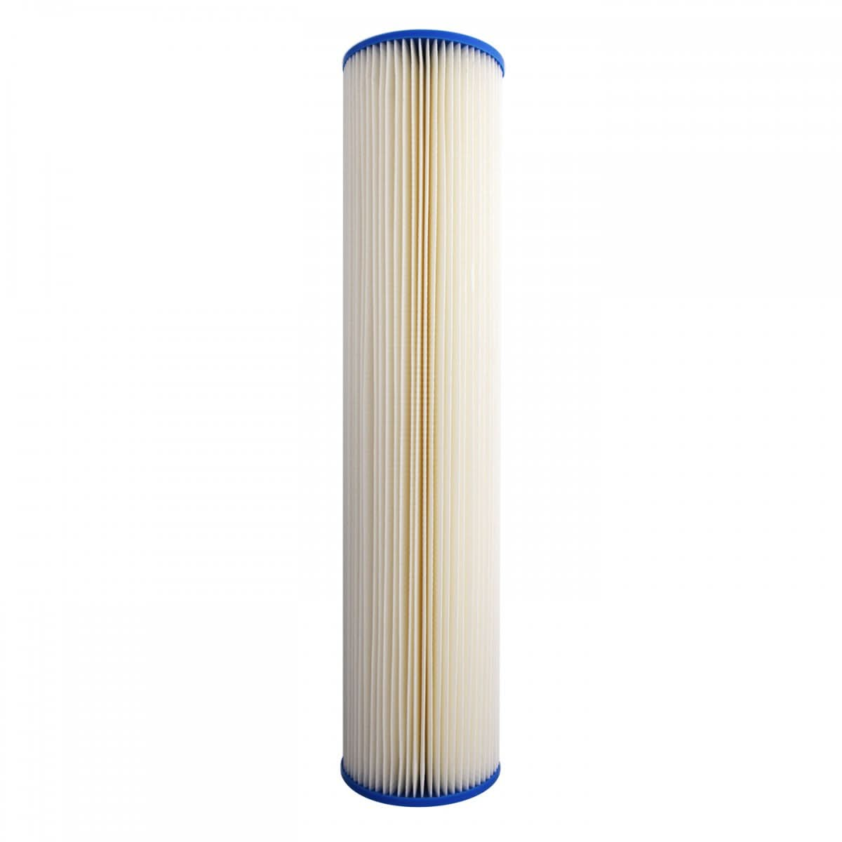 Tier1 20 inch x 4.5 inch Whole House Pleated Polyester Water Filter (5 Micron)