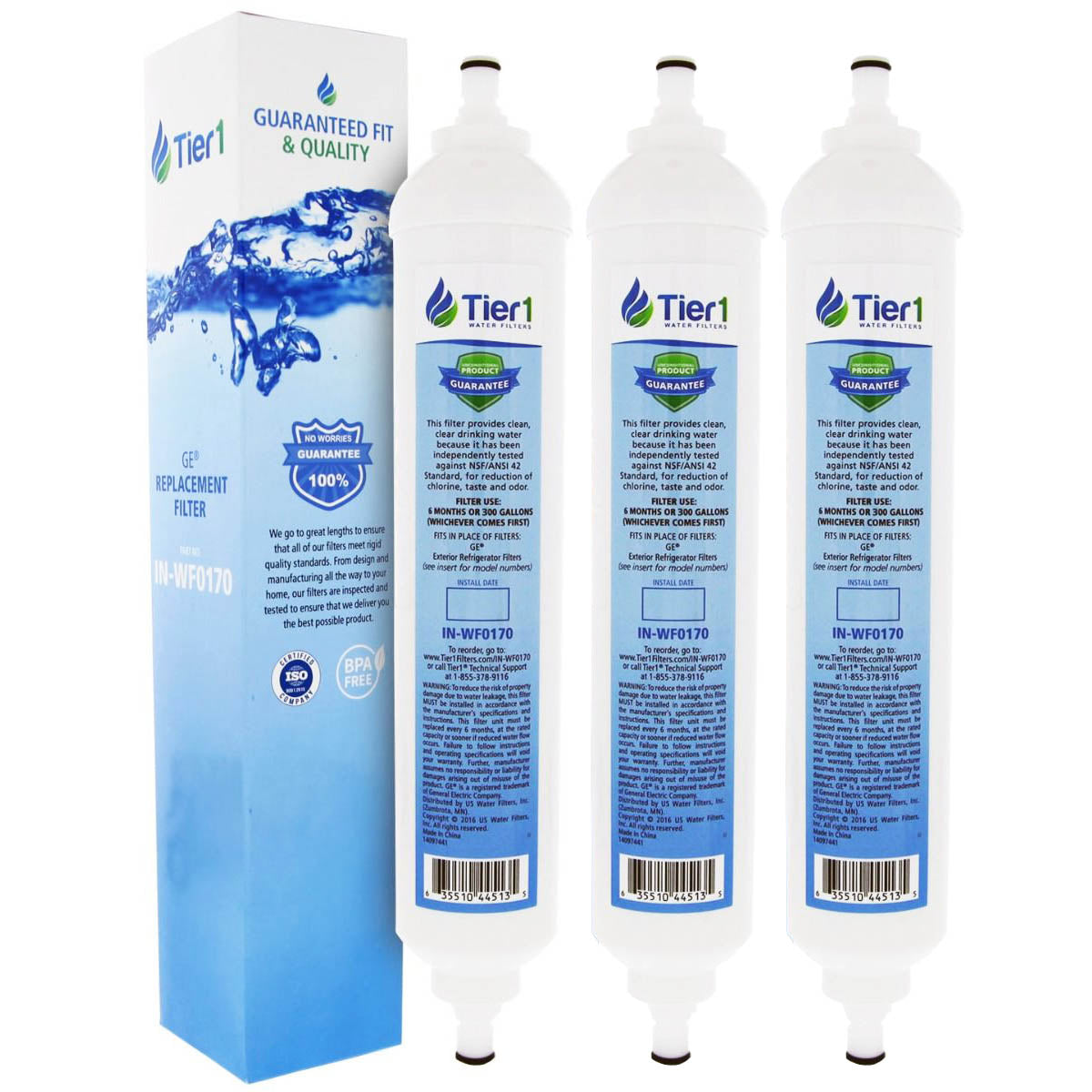 GXRTQR comparable replacement inline water filter