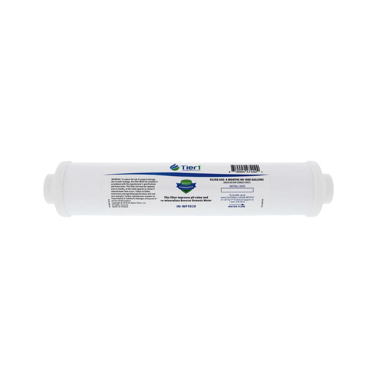 Tier1 IN-WF1020 Remineralization & pH Balancing Filter