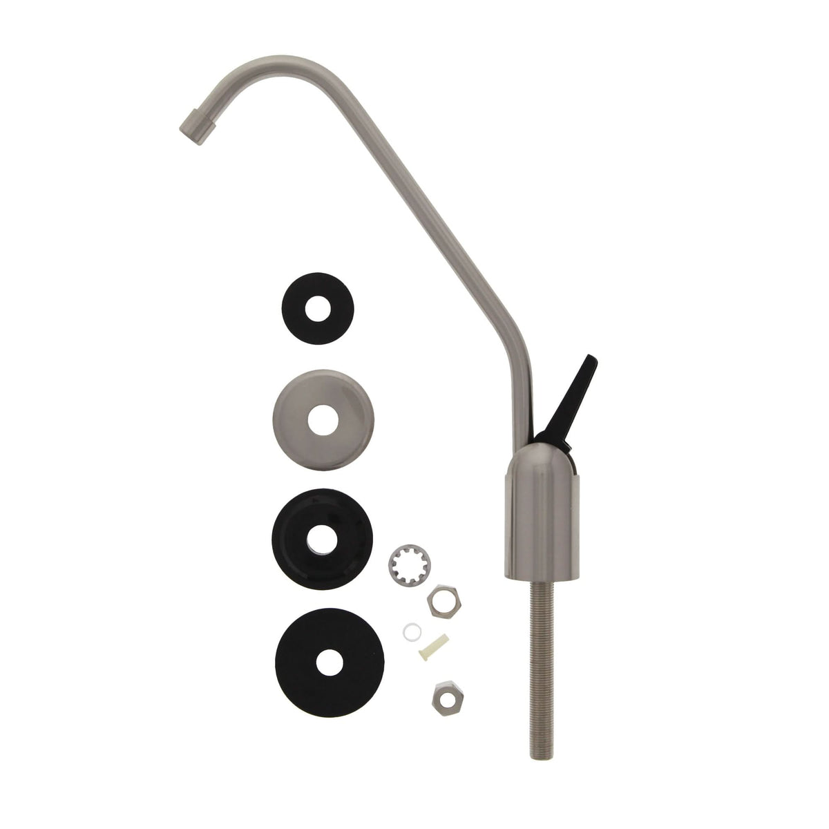 Long-Reach Brushed Nickel Faucet FCT-LR-BN (103 Series) - WaterFilters.NET