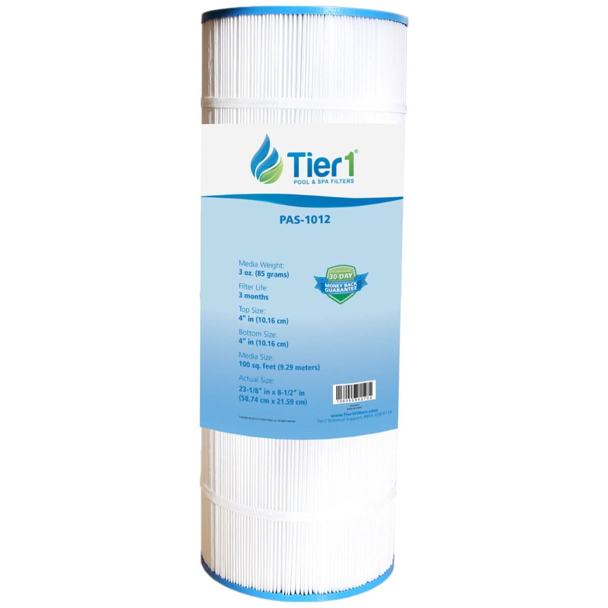 Tier1 Brand Replacement Pool and Spa Filter for Hayward CX1100-RE - WaterFilters.NET