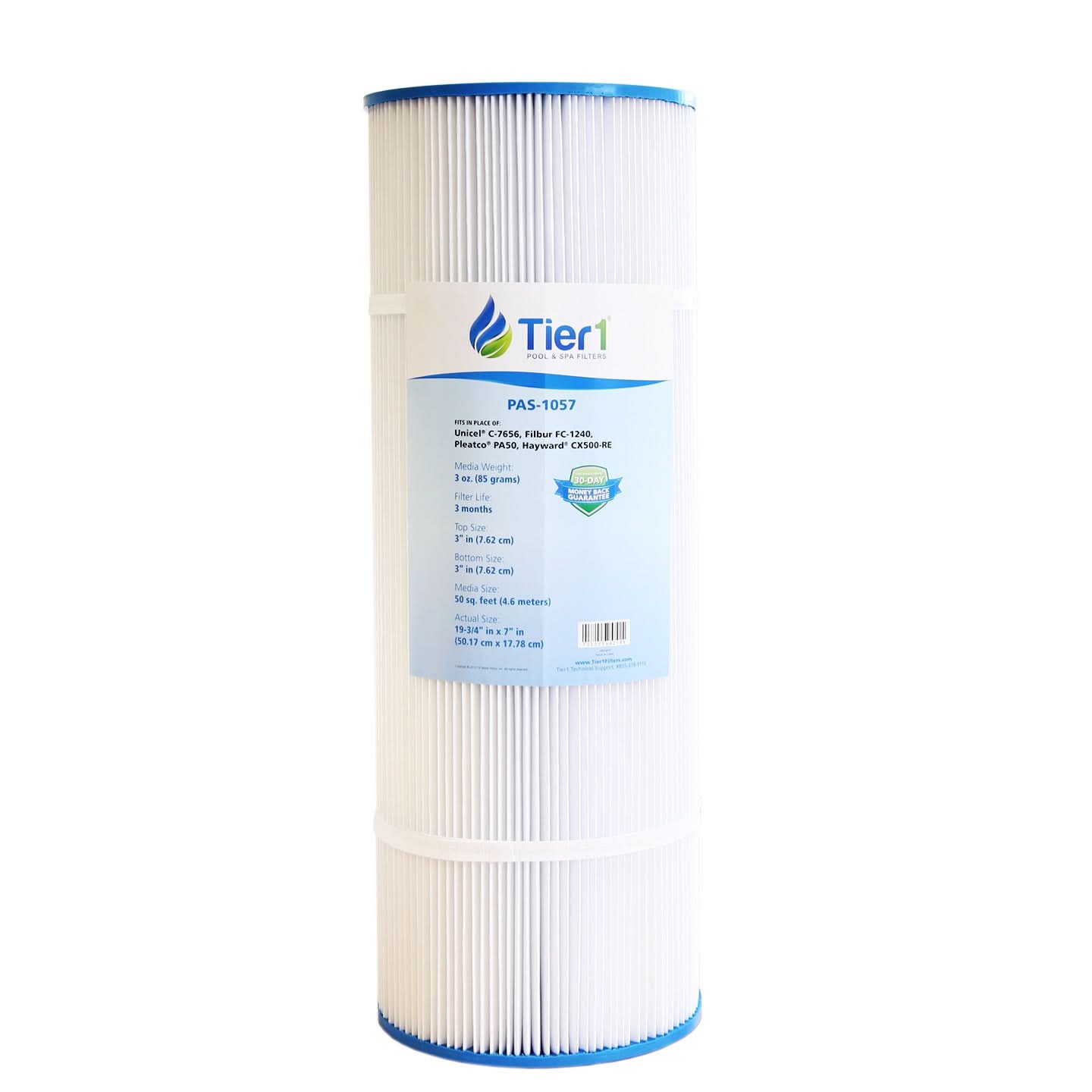 Tier1 Brand Replacement Pool and Spa Filter for CX500-RE, R173409 & 27-079 - WaterFilters.NET