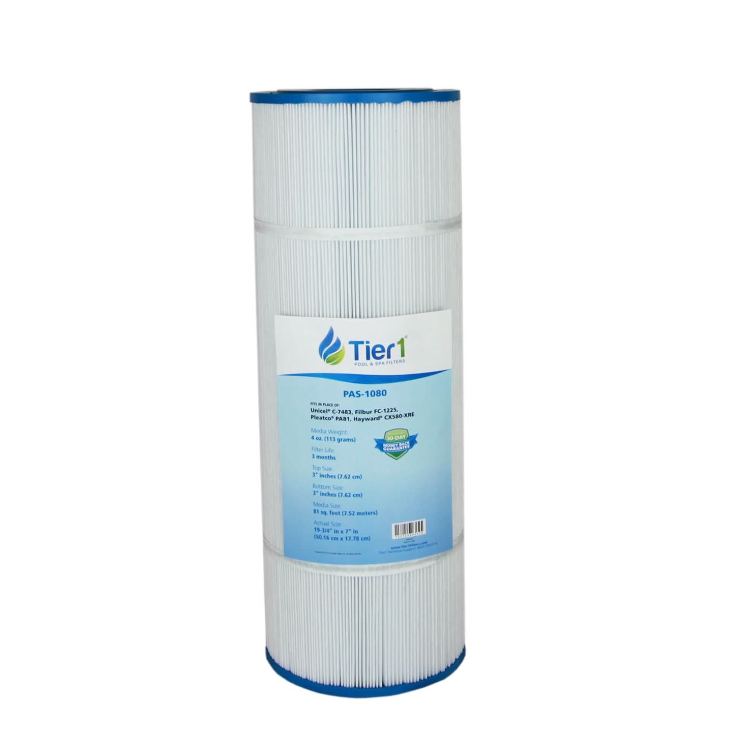 19-3/4 X 7 Inch Tier1 PAS-1080 Replacement For CX580-XRE - WaterFilters.NET