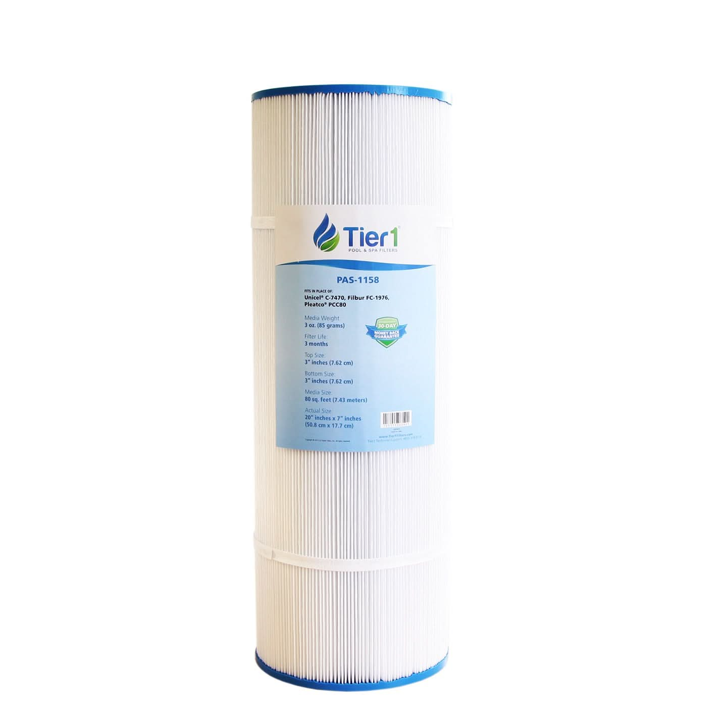 Tier1 Brand Replacement Pool and Spa Filter for 817-0081, 178580 & R173573