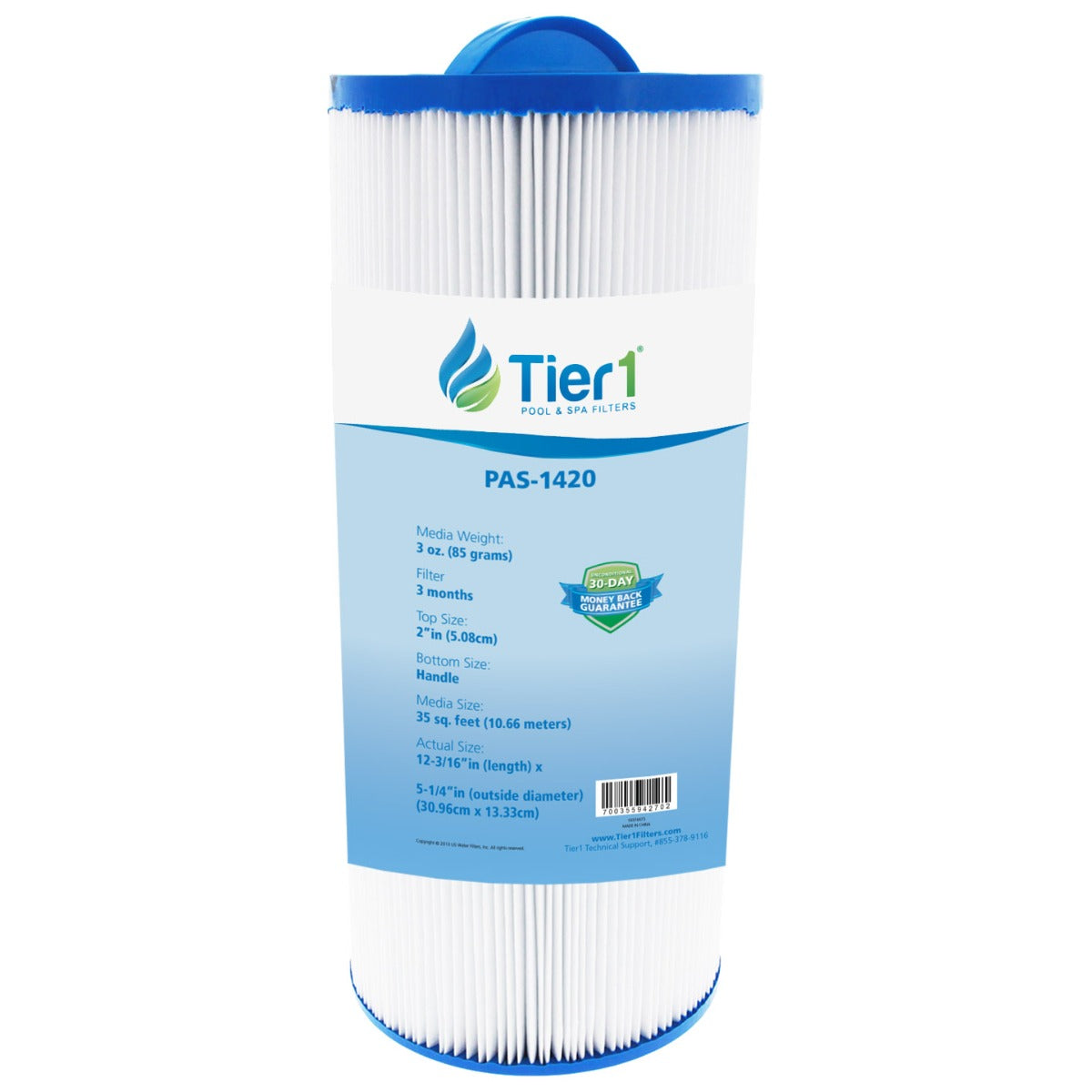 Tier1 Brand Replacement Pool and Spa Filter for 20042, 370-0242 & 370-0243