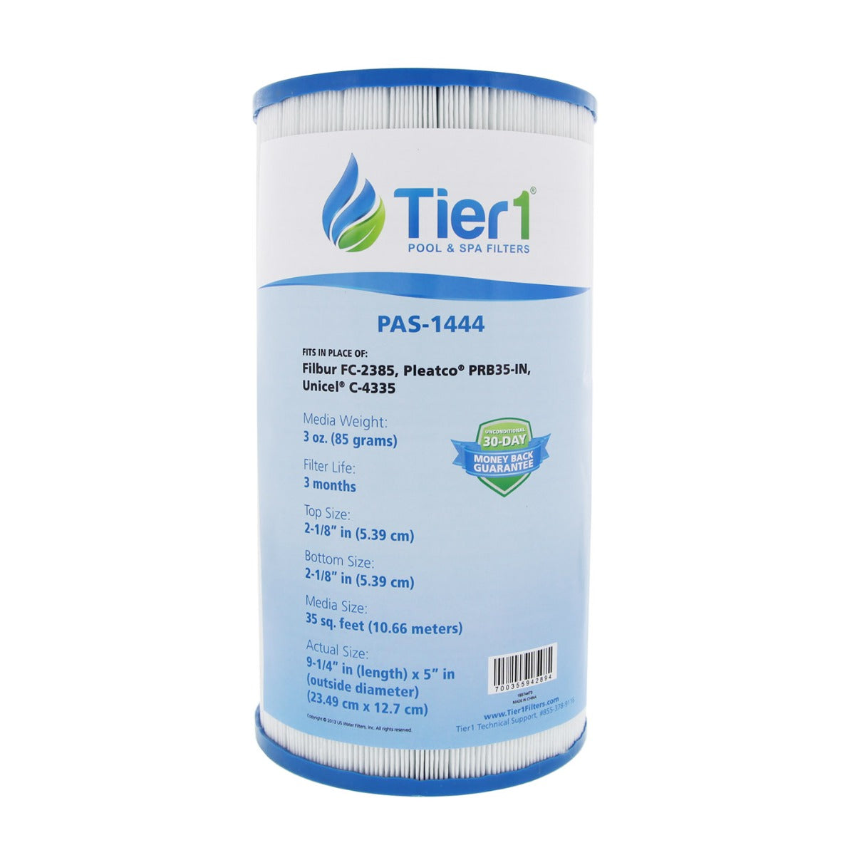 Tier1 Brand Replacement Filter for 03FIL1300, 17-2482, 25393, 303557, 817-3501, CCP269 &amp; R173431
