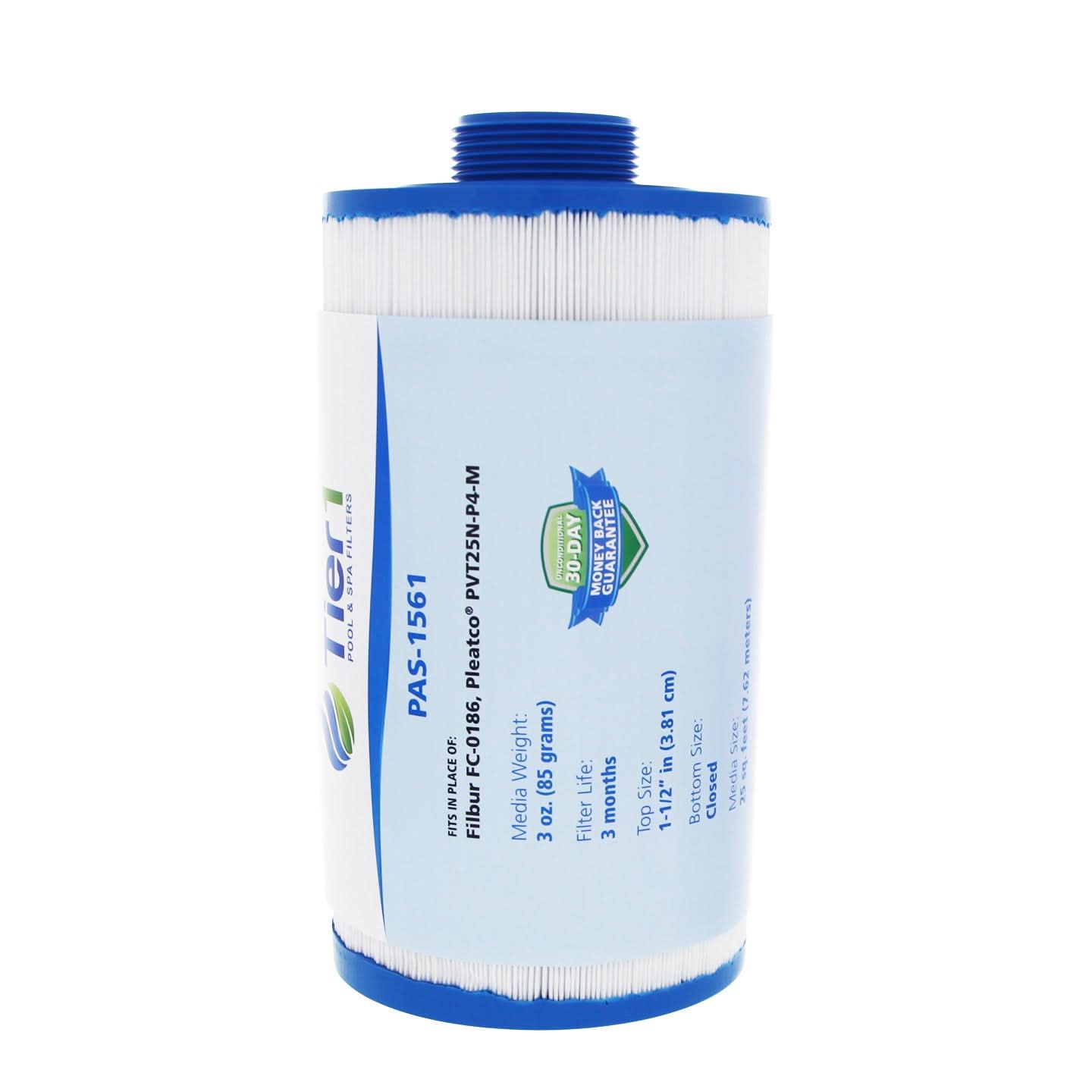 Tier1 PAS-1561 Replacement Pool and Spa Filter - WaterFilters.NET