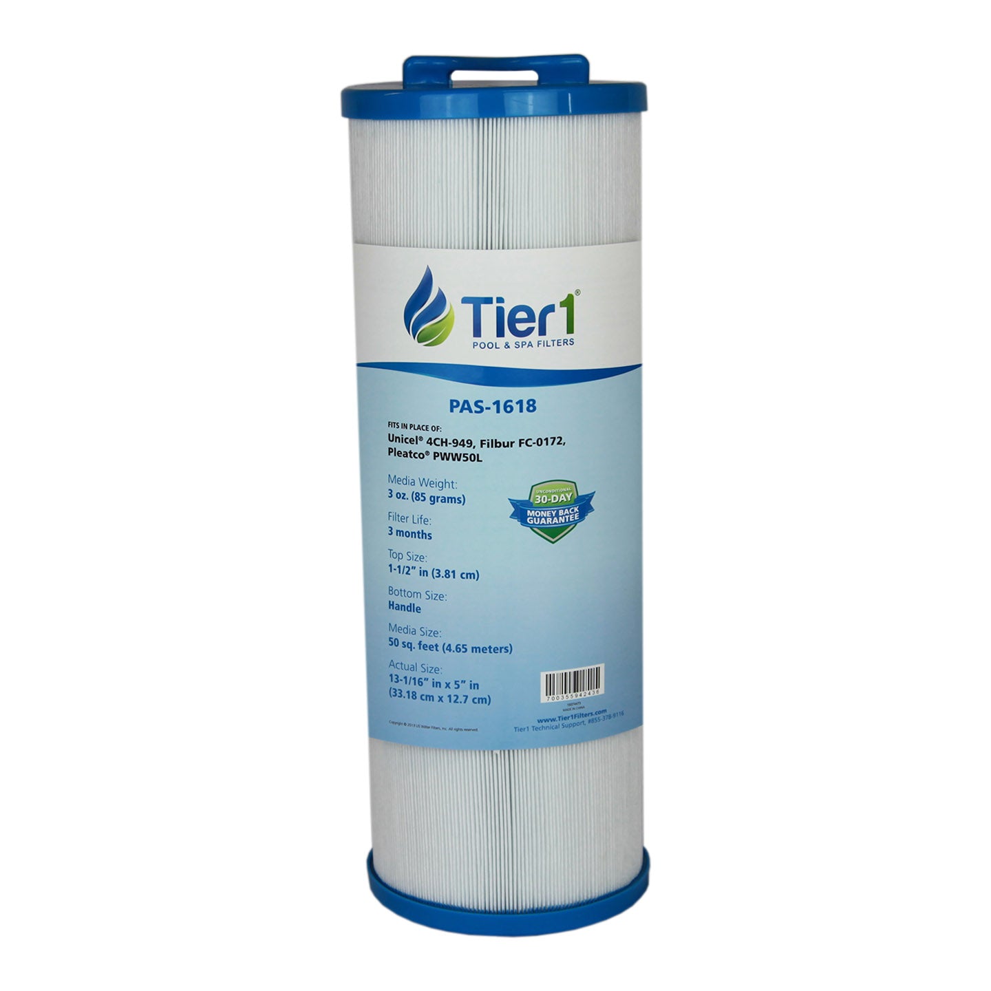 Tier1 Brand Replacement Pool and Spa Filter for 817-4050
