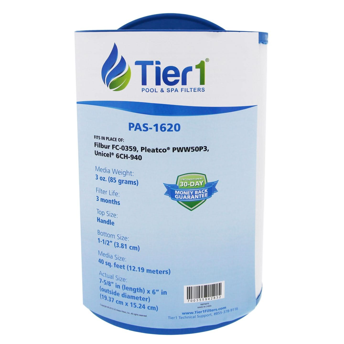 Tier1 brand replacement for 817-0050, 03FIL1400, 25252, 378902 & PWW50